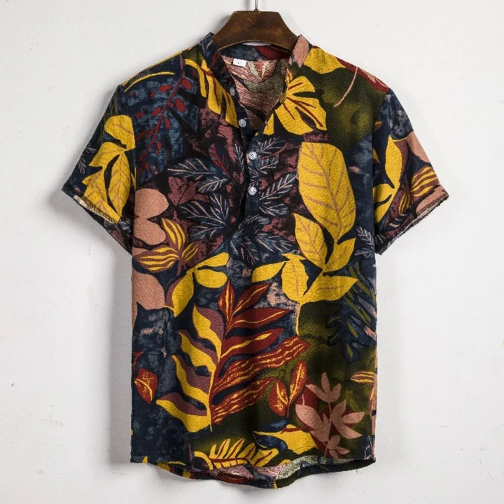 Aurora Leaf Summer Shirt